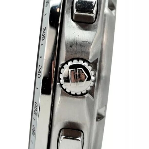 Tag Heuer LINK Men's 41.5mm Calibre S Chronograph Black Dial Watch Ref: CJF7110! - Picture 4 of 10